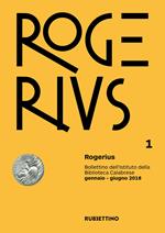 Rogerius (2018). Vol. 1: Gennaio-giugno.