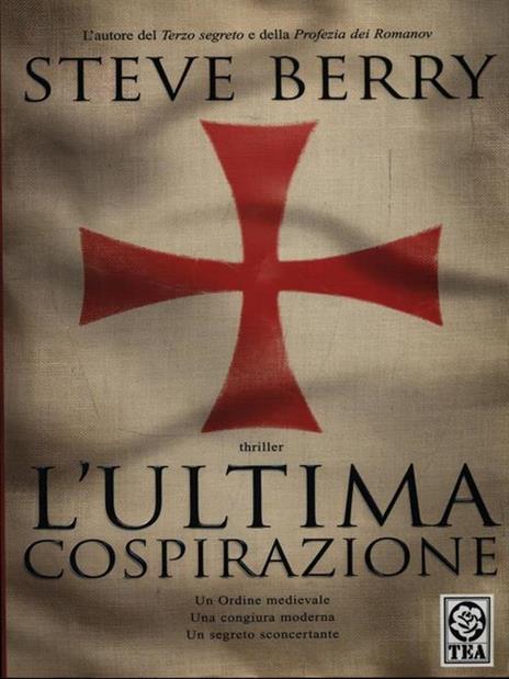 L' ultima cospirazione - Steve Berry - copertina