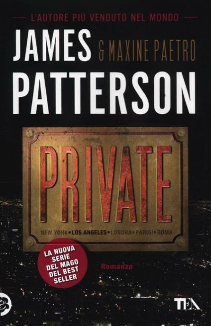 Private - James Patterson,Maxine Paetro - copertina