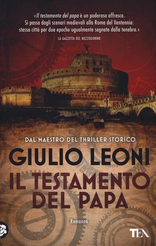 Il testamento del papa - Giulio Leoni - copertina