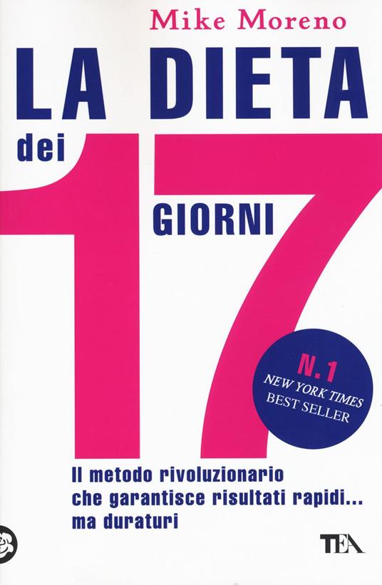 La dieta dei 17 giorni - Mike Moreno - copertina