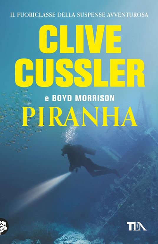 Piranha - Clive Cussler,Boyd Morrison - copertina