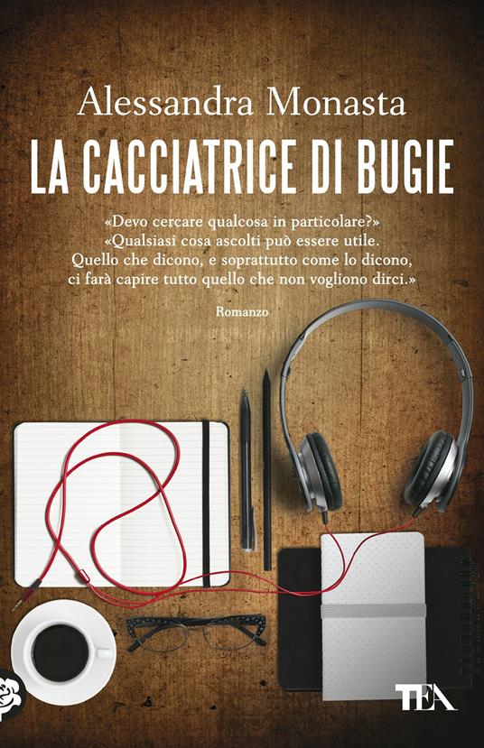 La cacciatrice di bugie - Alessandra Monasta - copertina