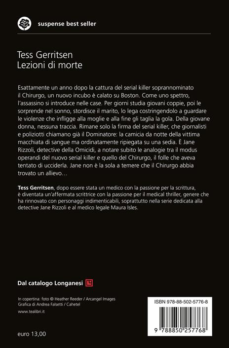 Lezioni di morte - Tess Gerritsen - 2