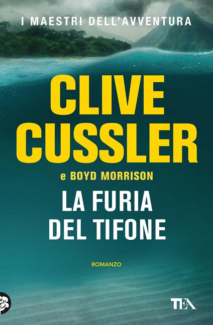 La furia del tifone - Clive Cussler,Boyd Morrison - copertina