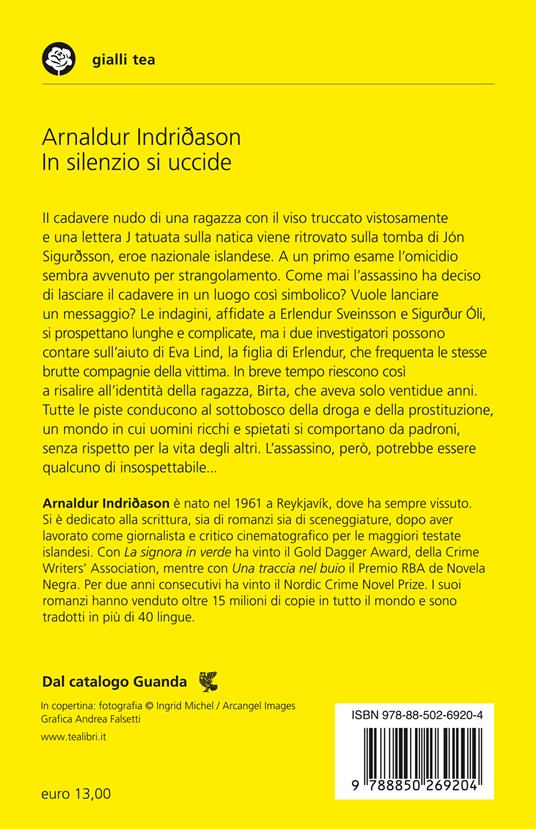 In silenzio si uccide. I casi dell'ispettore Erlendur Sveinsson. Vol. 14 - Arnaldur Indriðason - 2