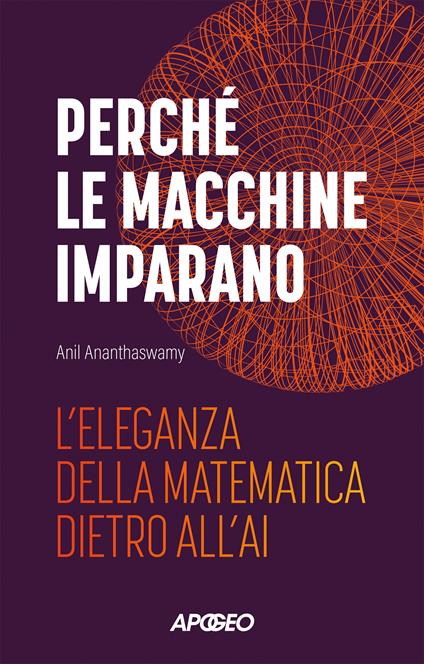 Perché le macchine imparano. L'eleganza della matematica dietro all'AI - Anil Ananthaswamy - copertina