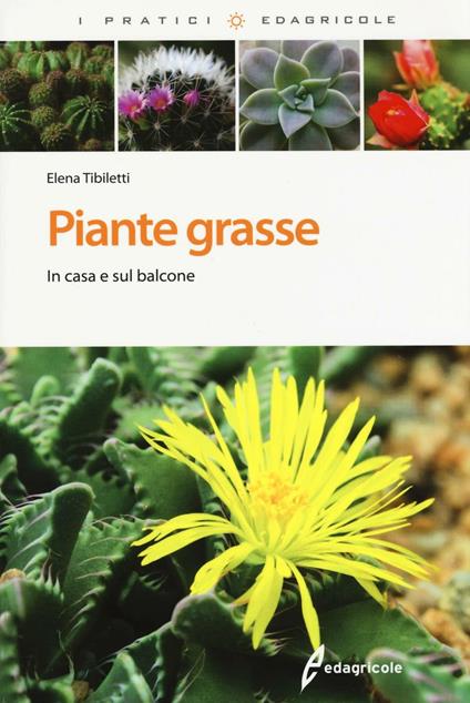 Piante grasse. In casa e sul balcone. Ediz. illustrata - Elena Tibiletti - copertina