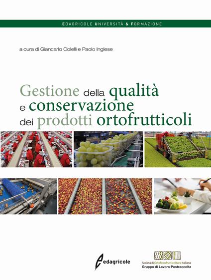 Gestione della qualità e conservazione dei prodotti ortofrutticoli - copertina