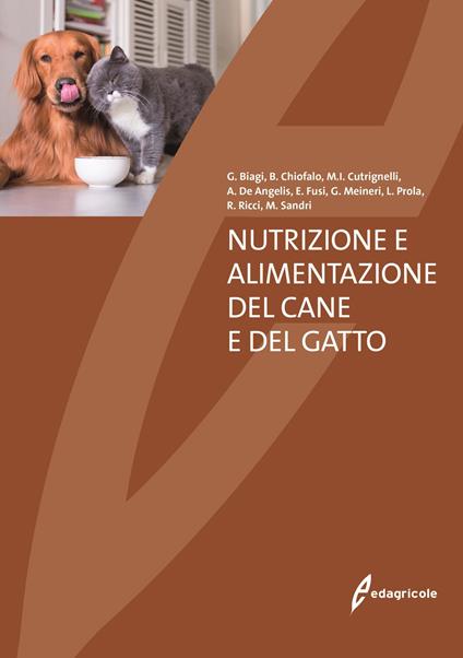 Nutrizione e alimentazione del cane e del gatto - copertina