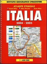 Atlante stradale Italia 1:600.000 2004-2005 - copertina