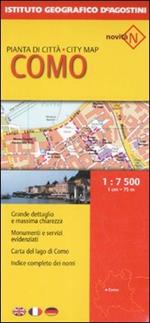 Como 1:7.500. Ediz. multilingue