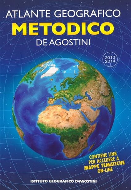 Atlante geografico metodico 2013-2014. Con aggiornamento online - copertina