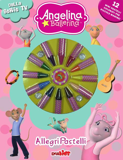 Allegri pastelli. Angelina Ballerina. Ediz. illustrata. Con gadget - Silvia Lombardi - copertina