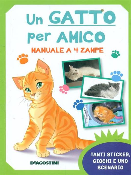 Un gatto per amico. Manuale a 4 zampe. Con adesivi. Ediz. illustrata - Federica Magrin - 3