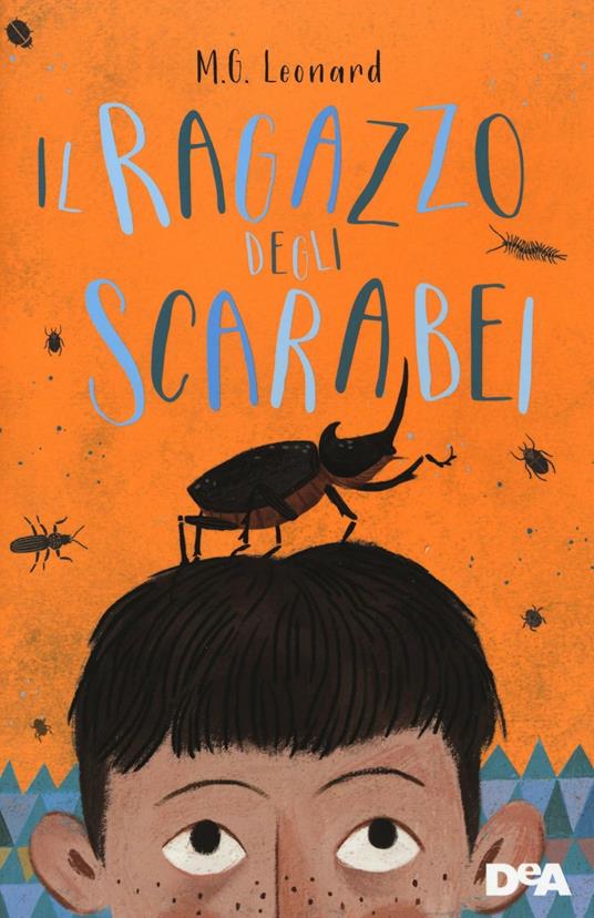 Il ragazzo degli scarabei - M. G. Leonard - copertina