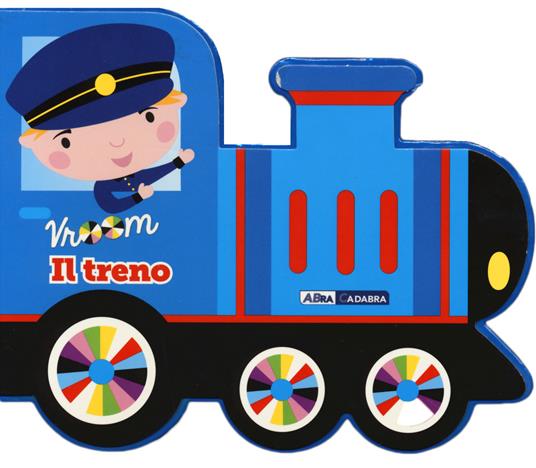 Il treno. Vroom. Ediz. a colori - Sylvia Takken - copertina