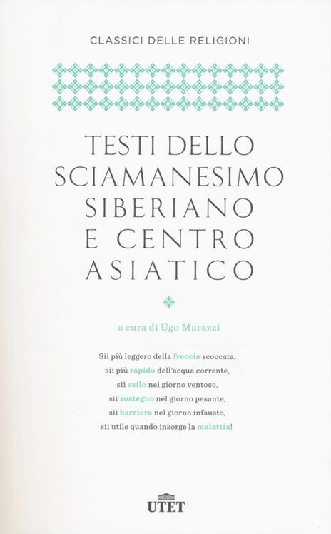 Testi dello sciamanesimo siberiano e centro-asiatico - copertina