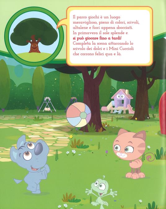 Le quattro stagioni. Super stickers dei Mini Cuccioli. Con adesivi - Libro  - AMZ - | Feltrinelli