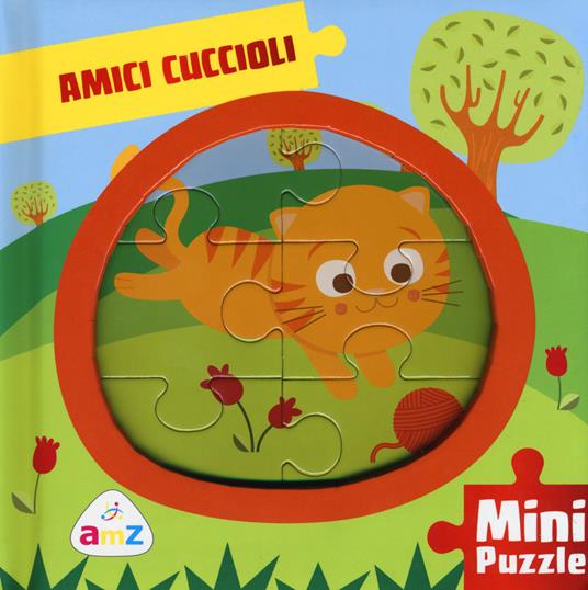 Amici cuccioli. Mini puzzle - Rita Giannetti,Valentina Deiana - copertina