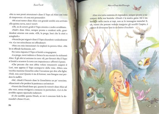 Alice nel paese delle meraviglie - Lewis Carroll - Ancora - Libro