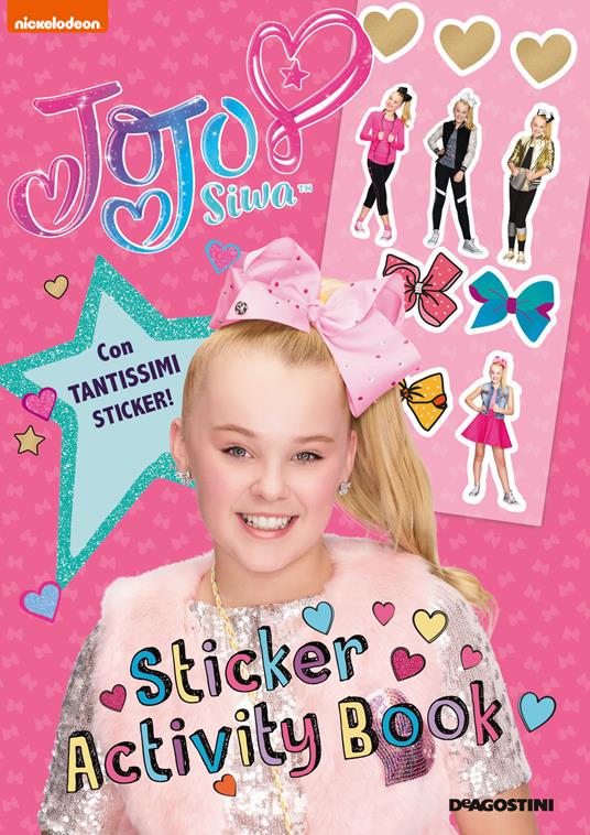 Sticker e activity book. JoJo Siwa. Con adesivi. Ediz. a colori - copertina