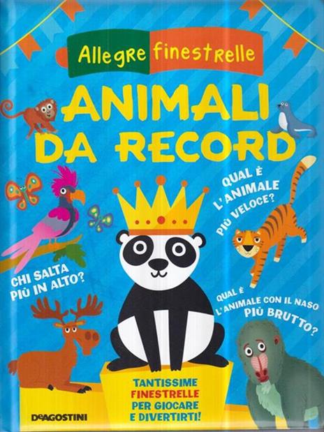 Animali da record. Ediz. a colori - Mattia Fontana - copertina