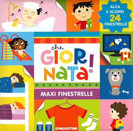 Che giornata. Maxi finestrelle. Ediz. a colori - Lisa Lupano - copertina