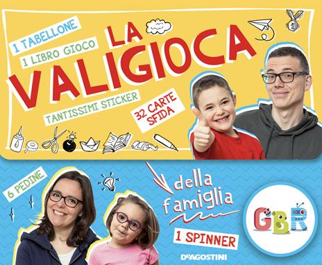 La valigioca della famiglia GBR. Con gadget. Con 32 Carte - GBR - copertina