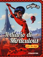 Il diario di Miraculous con la zip