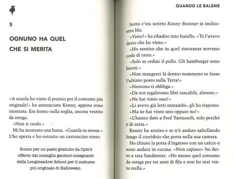 Quando le balene - Judy Blume - 2