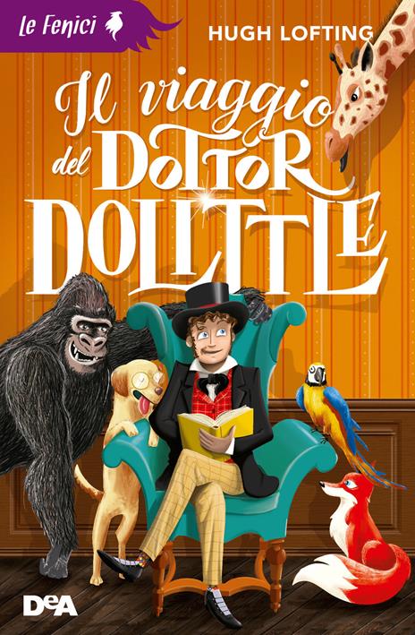 Il viaggio del dottor Dolittle - Hugh Lofting - copertina