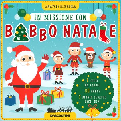 Il Natale in scatola. In missione con Babbo Natale. Con gadget. Con 50 Carte - Silvia Lombardi - copertina