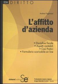 L' affitto d'azienda - Andrea Fogazzari - copertina