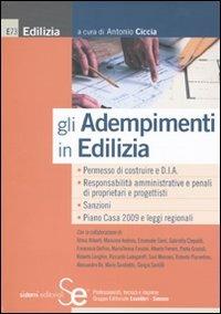 Gli adempimenti in edilizia - copertina