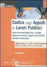 Codice degli appalti di lavori pubblici - copertina