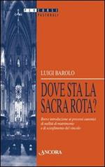 Dove sta la Sacra Rota? Breve introduzione ai processi canonici di nullità di matrimonio e di scioglimento del vincolo