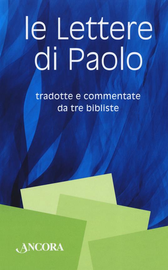 Le lettere di Paolo - copertina