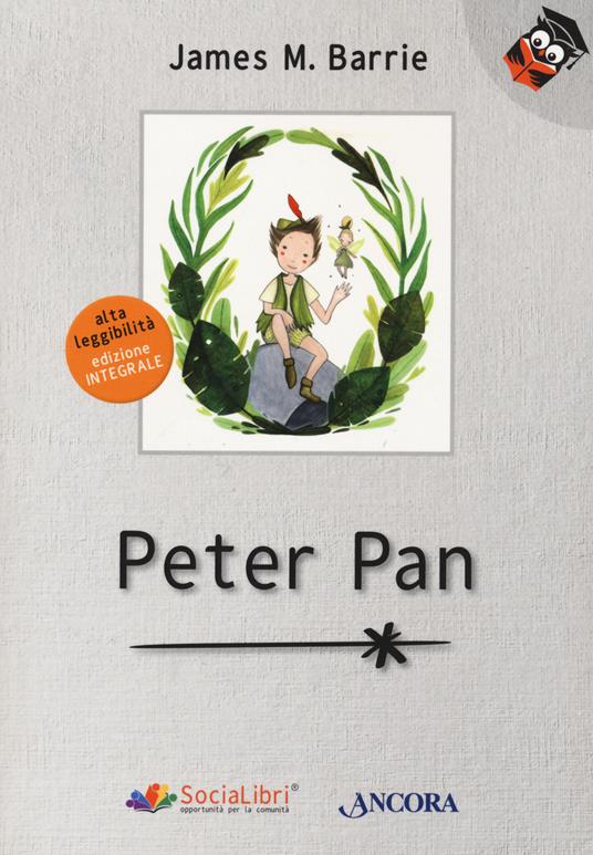 Peter Pan. Ediz. ad alta leggibilità - James Matthew Barrie - copertina