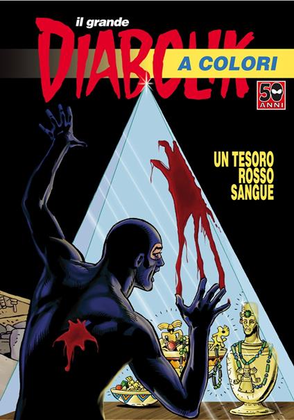 il grande Diabolik a colori - Rosso sangue - Angela Giussani - ebook