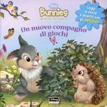 Un nuovo compagno di giochi. Bunnies. Con adesivi