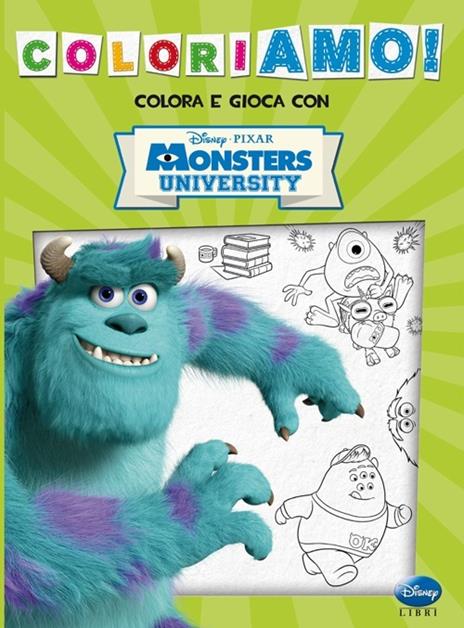 Monsters University. Coloriamo! Ediz. illustrata - copertina