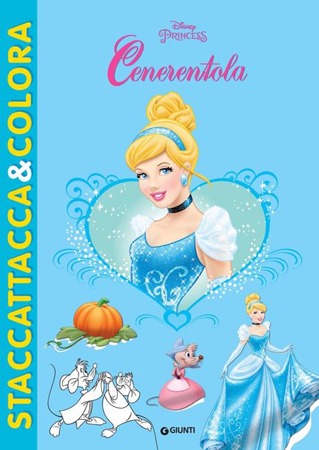 Cenerentola. Disney princess. Con adesivi. Ediz. illustrata - copertina