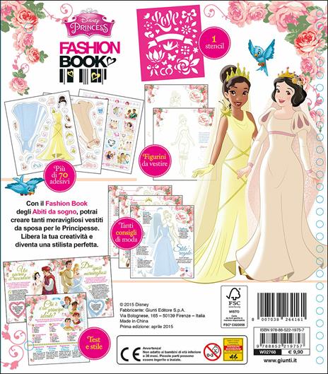 Abiti da sogno. Fashion book. Disney princess. Con adesivi - Tea Orsi - 2