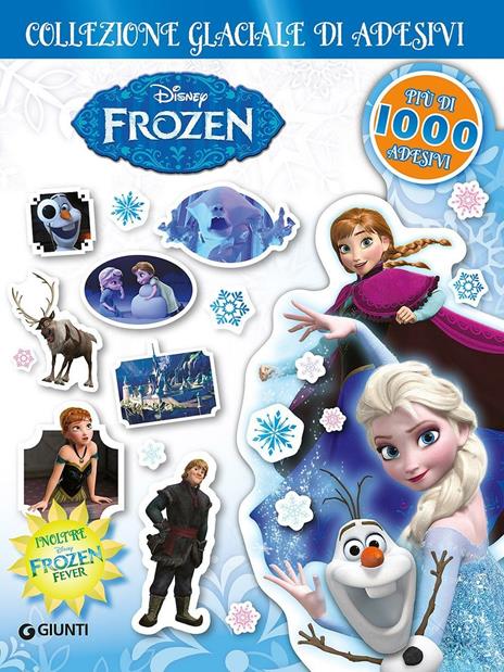 Collezione glaciale di adesivi. Frozen. Ediz. illustrata - copertina