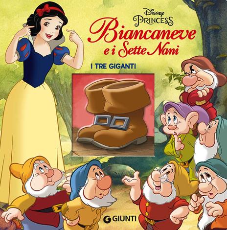 I tre giganti. Biancaneve e i sette nani. Disney princess. Ediz. a colori - copertina