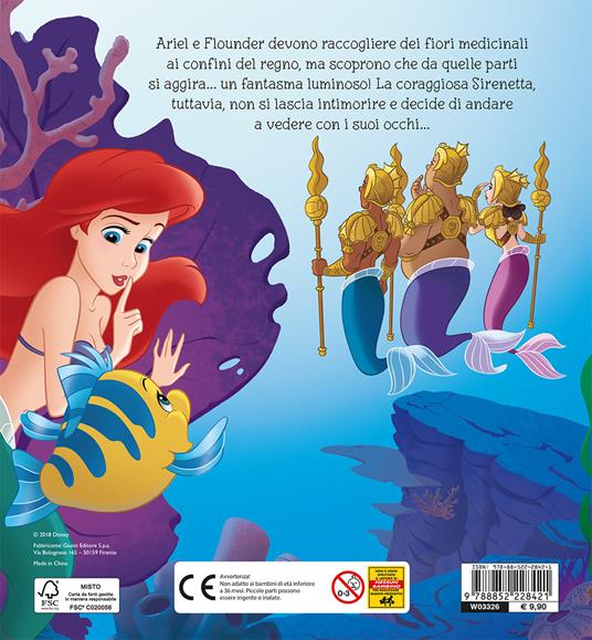 Libro per bambini personalizzato con la Sirenetta Ariel