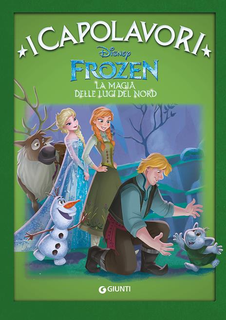 La magia delle luci del Nord. Frozen - copertina