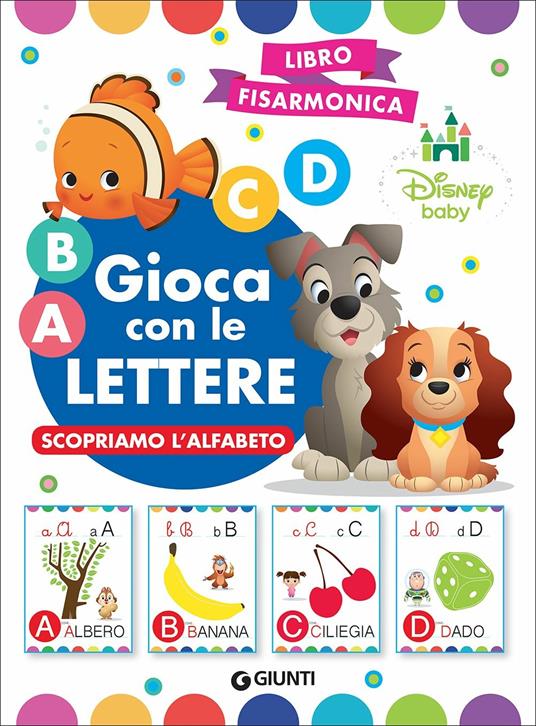 Gioca con le lettere. Scopriamo l'alfabeto. Libro fisarmonica - copertina