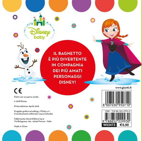 Disney baby. Il libro bagnetto. Ediz. a colori - 2